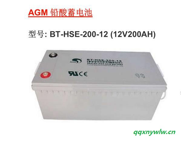 赛特蓄电池BT-HSE-100-12 12V100AH/10HR直流屏UPS电源电池 EPS电池 太阳能光伏发电电池