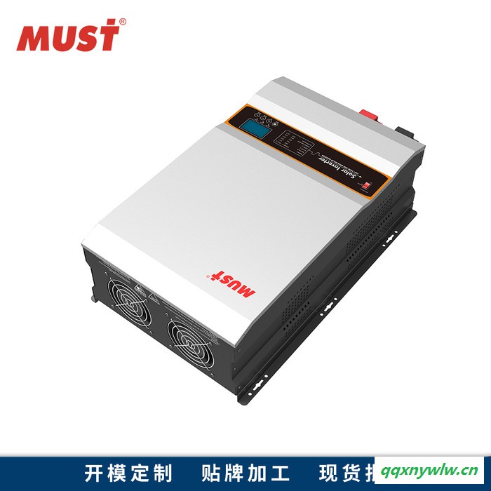 12KW太阳能逆控一体机C220V DC48V 内置MPPT控制器 100A MUST美世乐用于/海岛/车船/畜牧