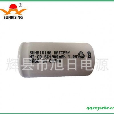 太阳能灯具专用电池 镍镉充电电池NI-CD sc1900mAh