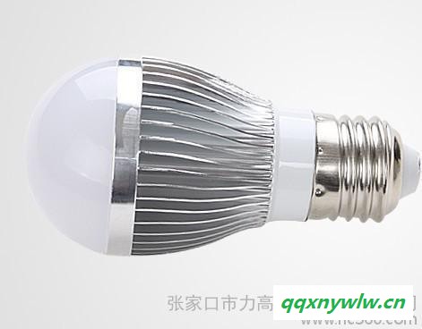 太阳能发电机专用3W球泡灯 3WLED灯 LED 太阳能灯 DC12VLED灯