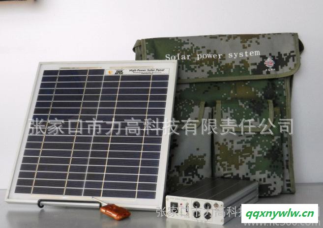 **新款太阳能背包 便携式太阳能充电背包 太阳能发电小系统图2
