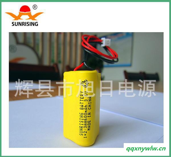 3.6V ni-cd AA600mAh 镍镉充电 电池组 太阳能灯具 应急灯具