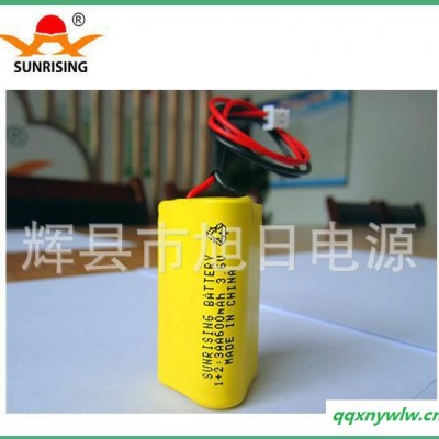 3.6V ni-cd AA600mAh 镍镉充电 电池组 太阳能灯具 应急灯具