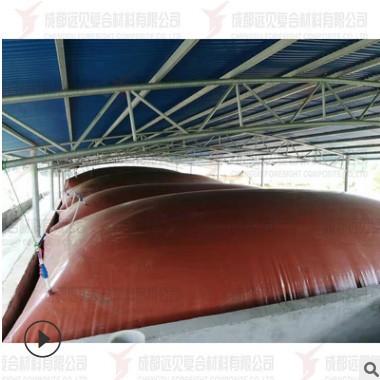 PVC软体沼气袋 红泥软体沼气袋 沼气发酵袋 远见出品图3