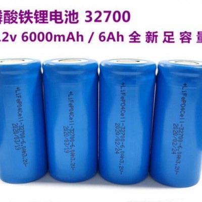 32700磷酸铁锂3.2v 6000mAh毫安时全新足容 太阳能路灯电动力电池