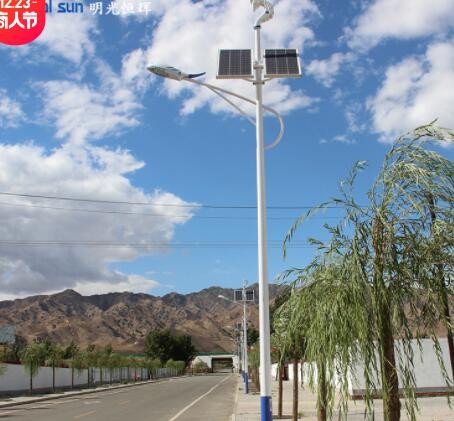 太阳能路灯户外防水庭院灯家用led 新农村室外大功率工程高杆路灯