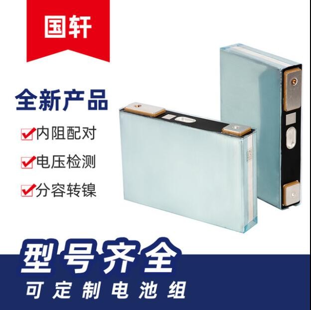 国轩大单体三元3.7V3.2V磷酸铁锂电12V100ah48V50Ah电动车锂电池图3