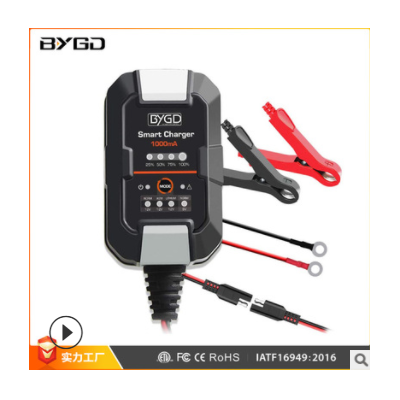 Battery Charger1000mA电池维护充电110V充6V/12V锂电池充电器